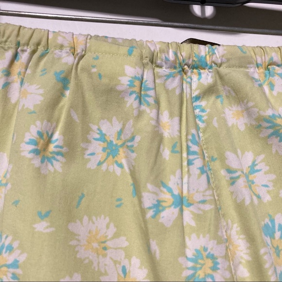 EDDIE BAUER Floral Green Pajama DrawstringLounge Pants Womens Medium - Picture 14 of 16
